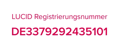 LUCID Registrierungsnummer: DE3379292435101